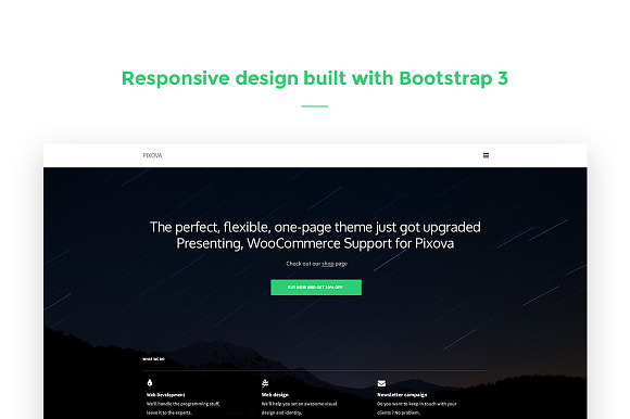 Pixova in WordPress Business Themes - product preview 1
