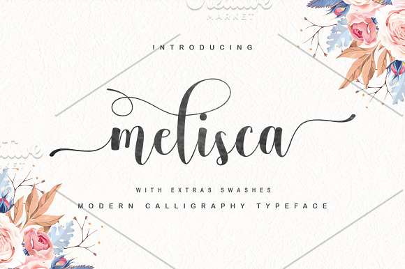 melisca in Script Fonts - product preview 7