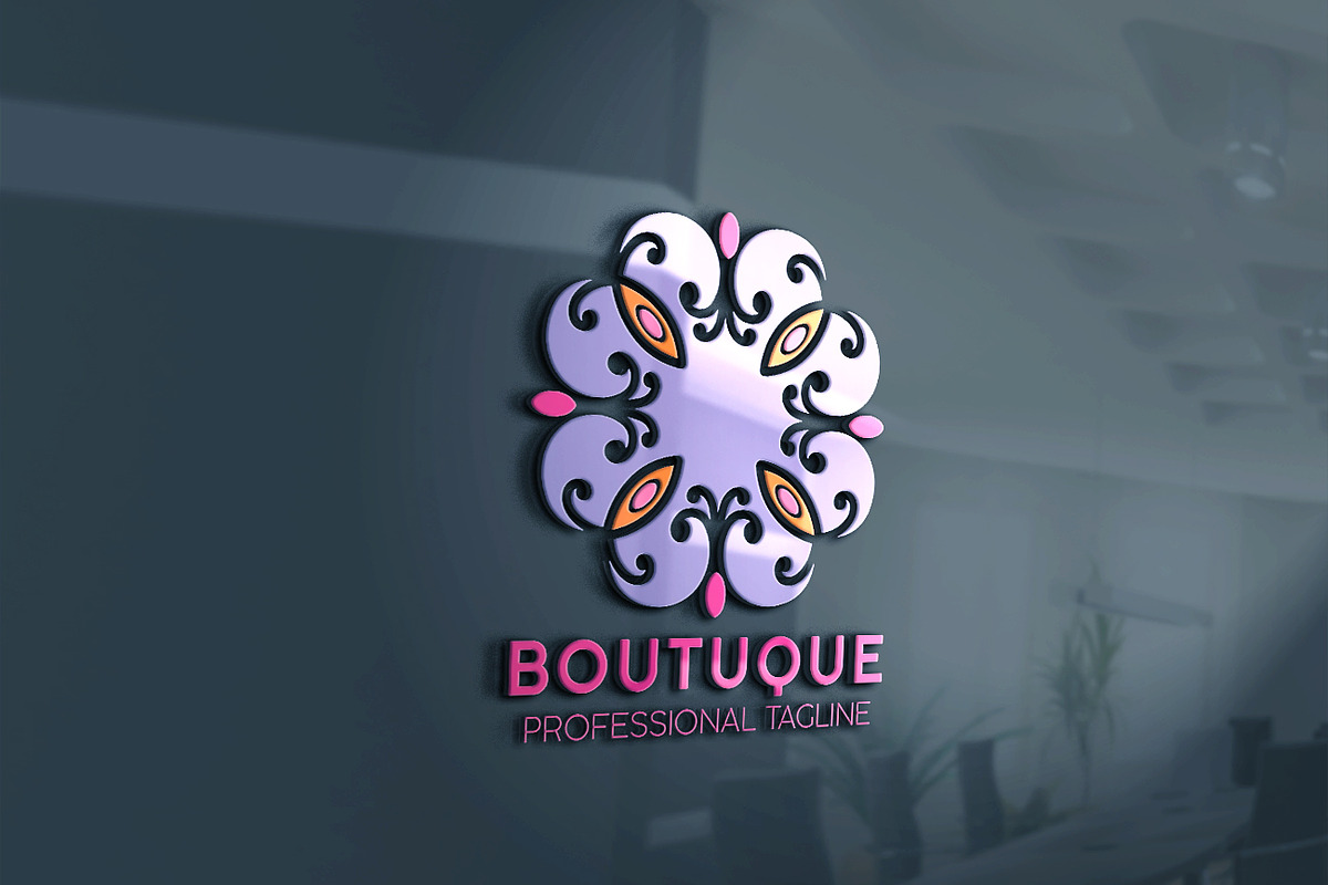 Boutique V2 Vintage Logo in Logo Templates - product preview 8