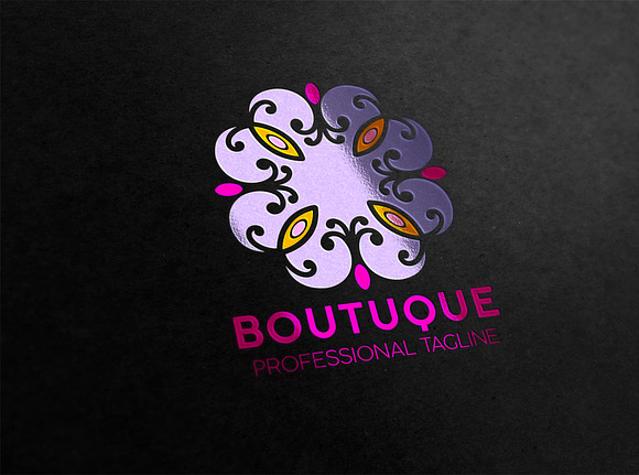 Boutique V2 Vintage Logo in Logo Templates - product preview 1