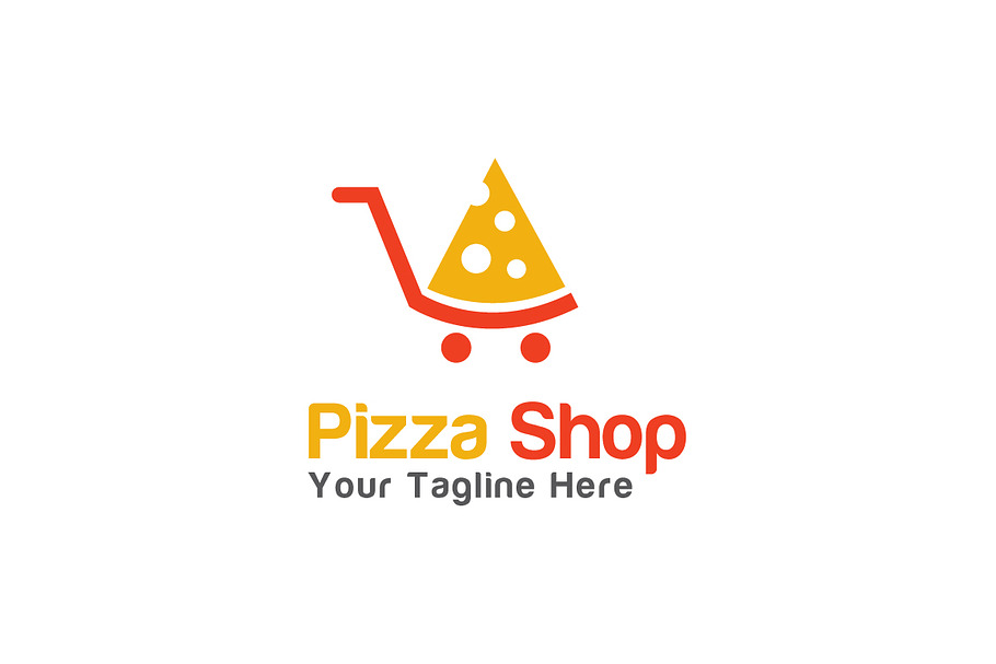 Pizza Shop Logo Template