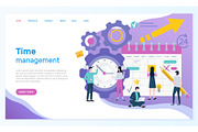 Time Management Online Web Page with