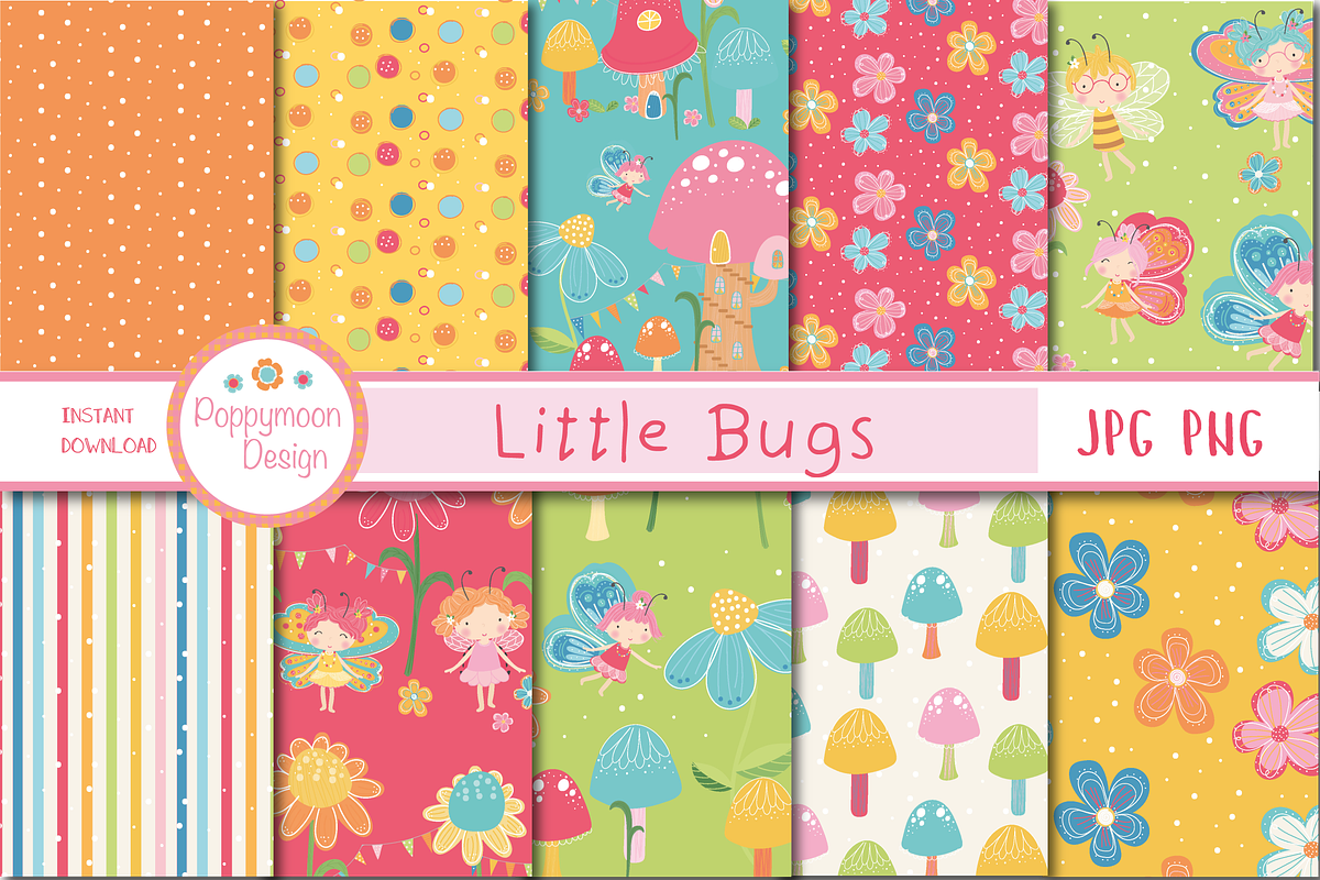 Little Bugs paper in Patterns - product preview 8