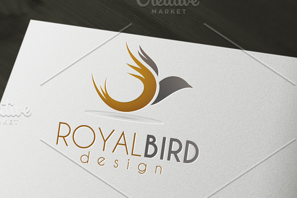 Royal Birds Logo in Logo Templates - product preview 1
