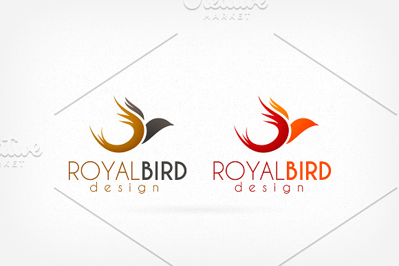Royal Birds Logo in Logo Templates - product preview 2