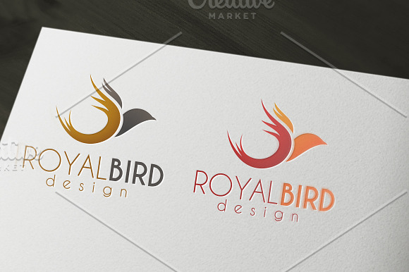 Royal Birds Logo in Logo Templates - product preview 3