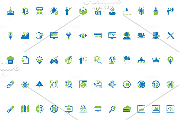 250 Modern Seo Business Icons in Icons - product preview 3