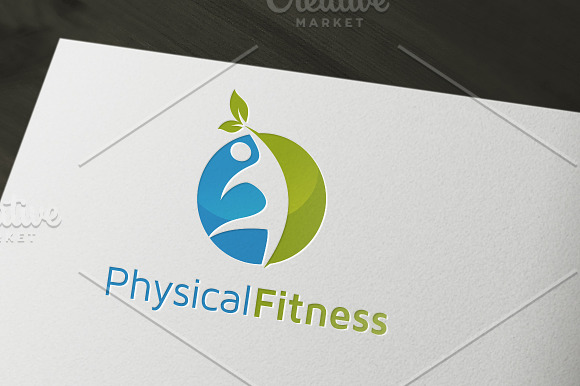 Physical Fitness Logo in Logo Templates - product preview 1
