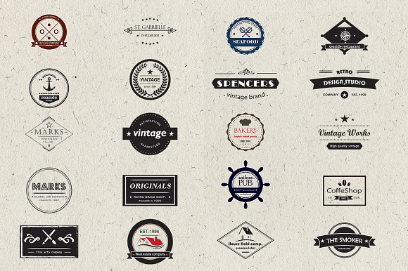 20 Logos vol. 2 in Logo Templates - product preview 1