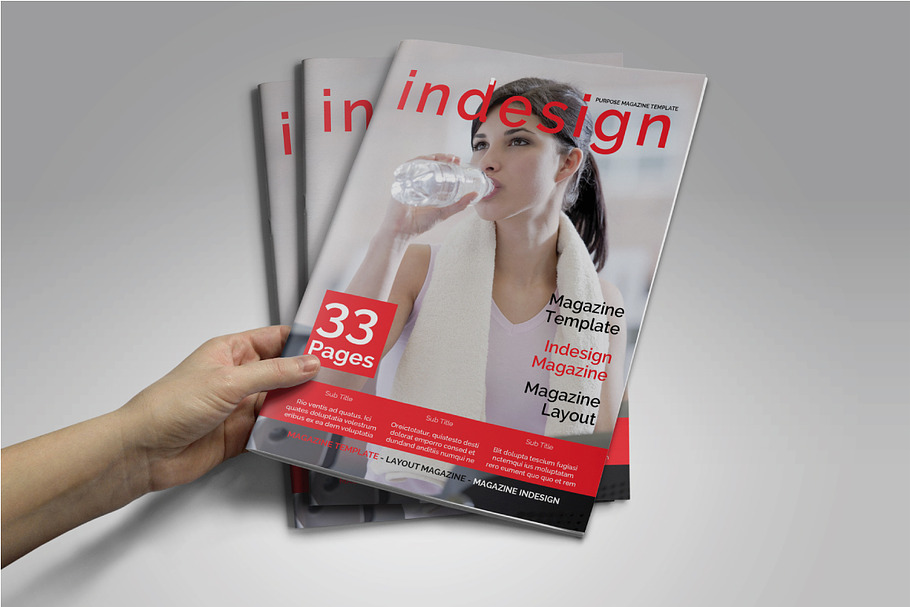 A4 & Letter Magazines in Magazine Templates - product preview 8
