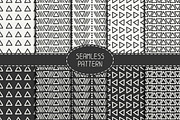 Seamless pattern with triangle