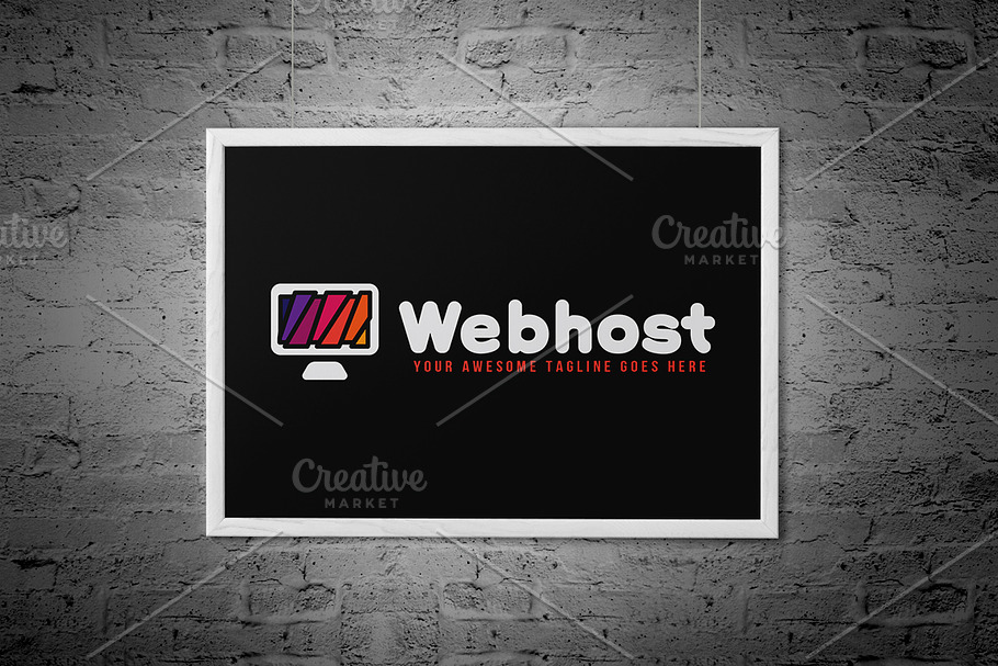 Webhost Logo in Logo Templates - product preview 8