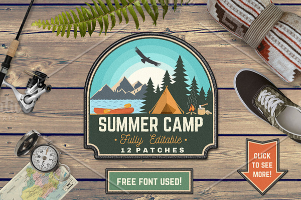 Summer Camp Patches Part 2