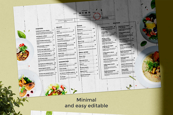 Rustic Menu in Flyer Templates - product preview 2