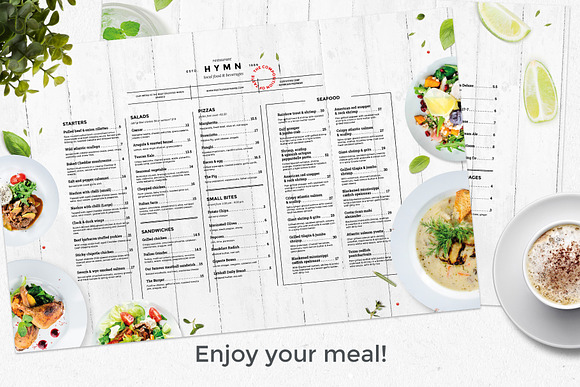 Rustic Menu in Flyer Templates - product preview 3