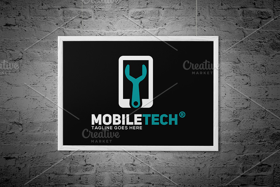 MobileTech Logo in Logo Templates - product preview 8