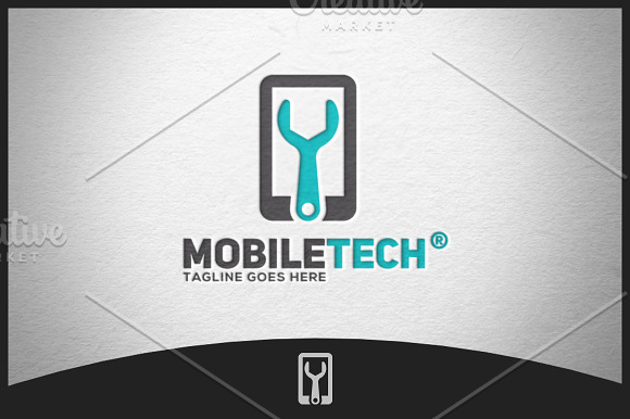 MobileTech Logo in Logo Templates - product preview 1
