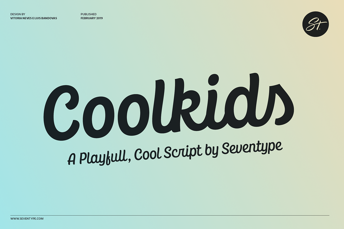 CoolKids Medium in Script Fonts - product preview 8