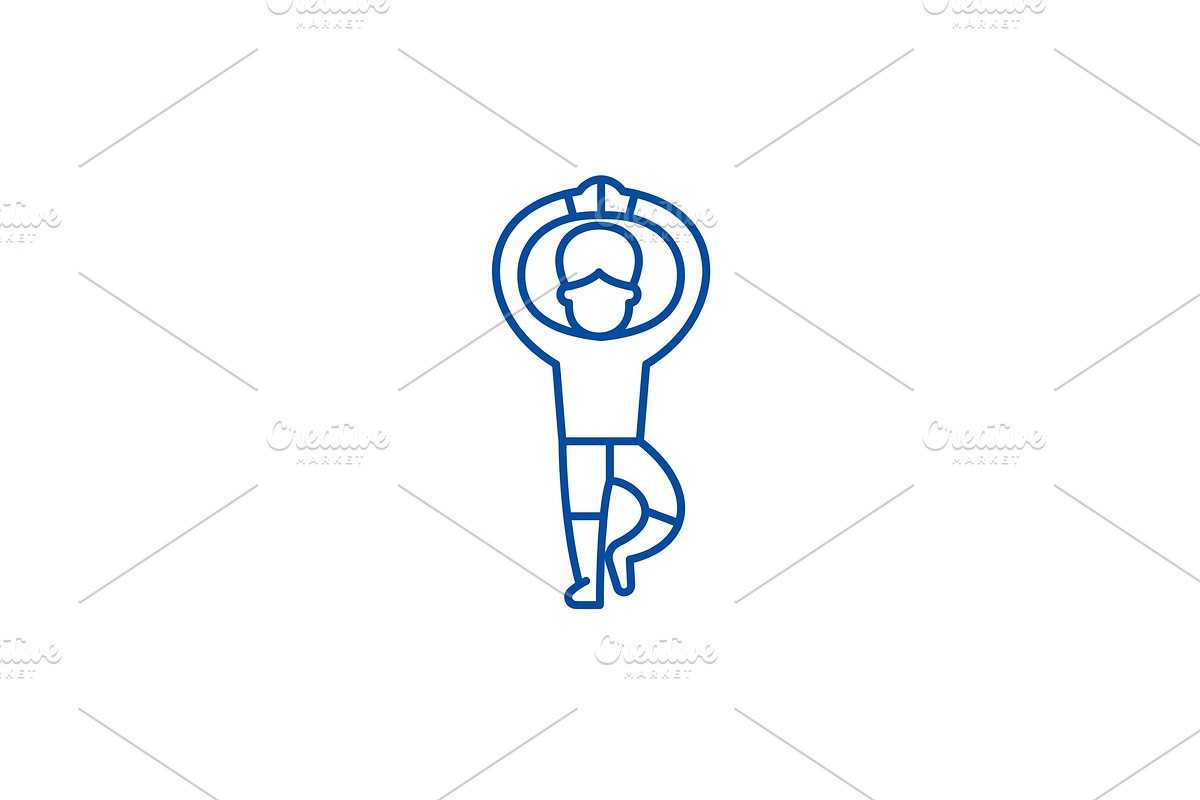 Ballet line icon concept. Ballet in Illustrations - product preview 8