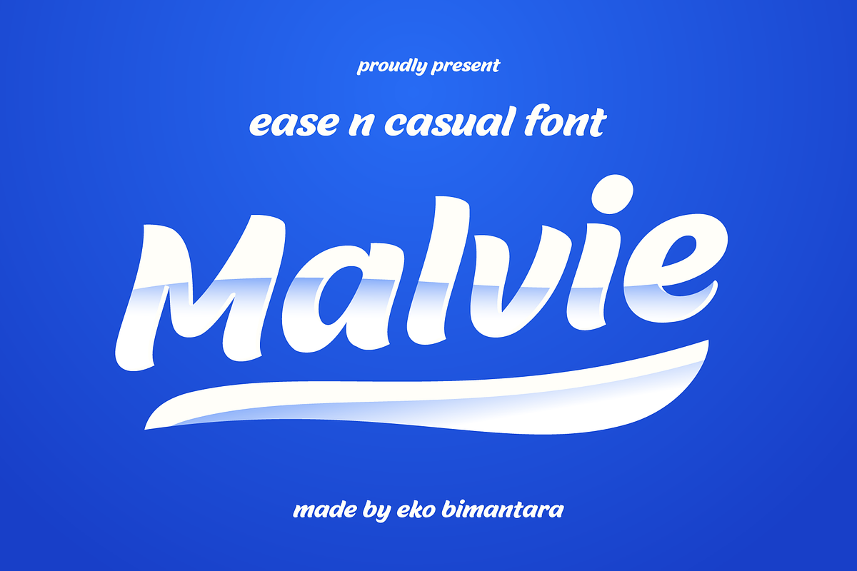 Malvie Fun and Casual Font in Fun Fonts - product preview 8