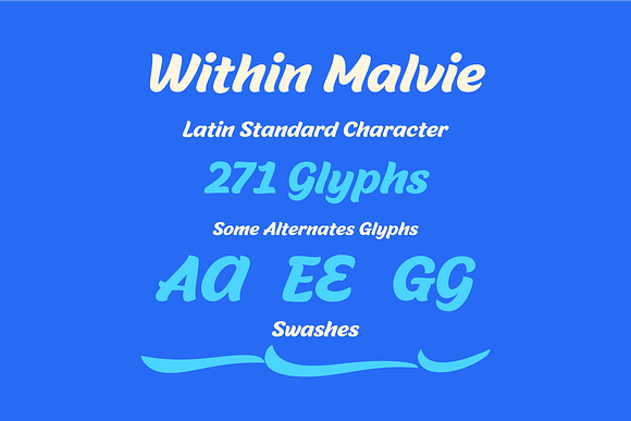 Malvie Fun and Casual Font in Fun Fonts - product preview 7