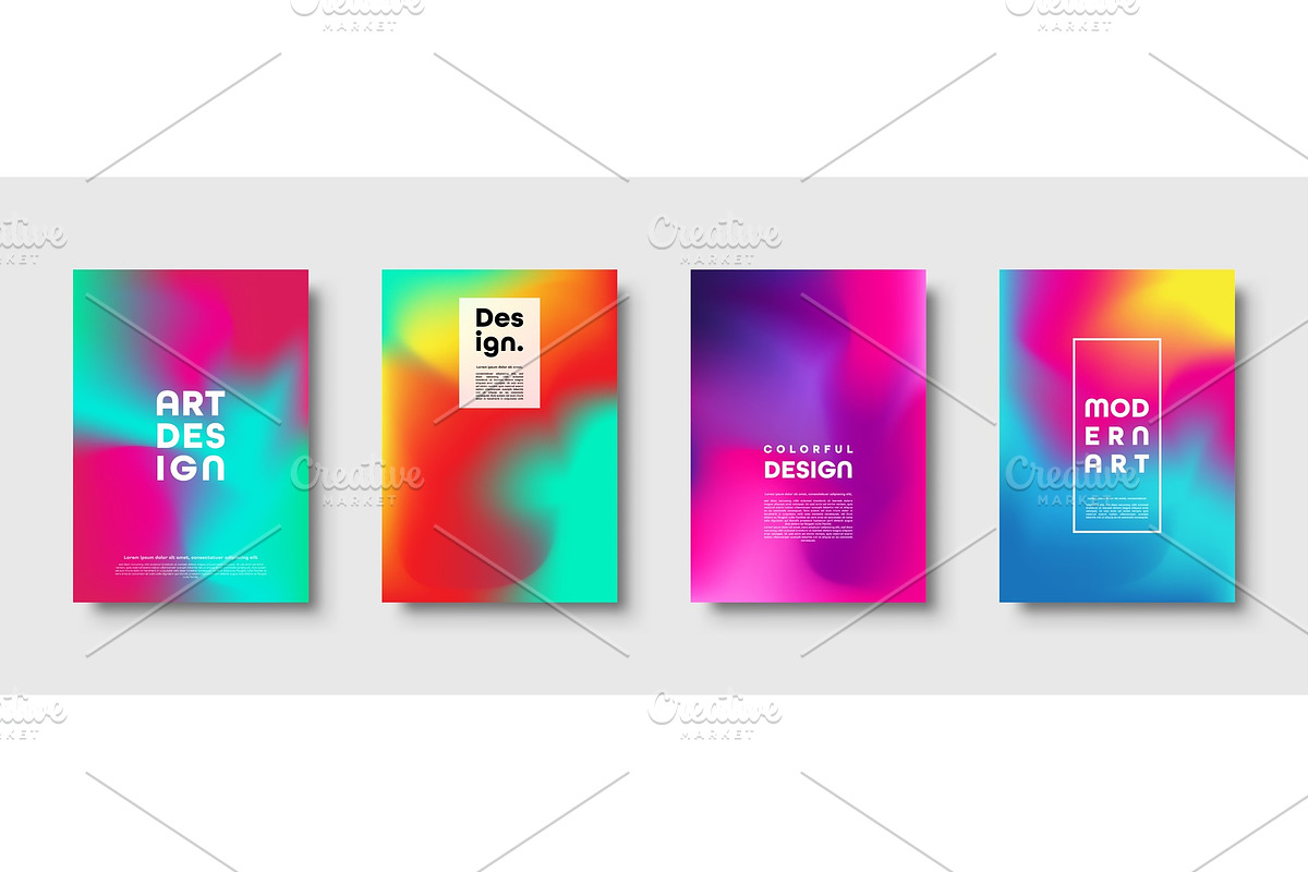 Colorful modern abstract background in Illustrations - product preview 8
