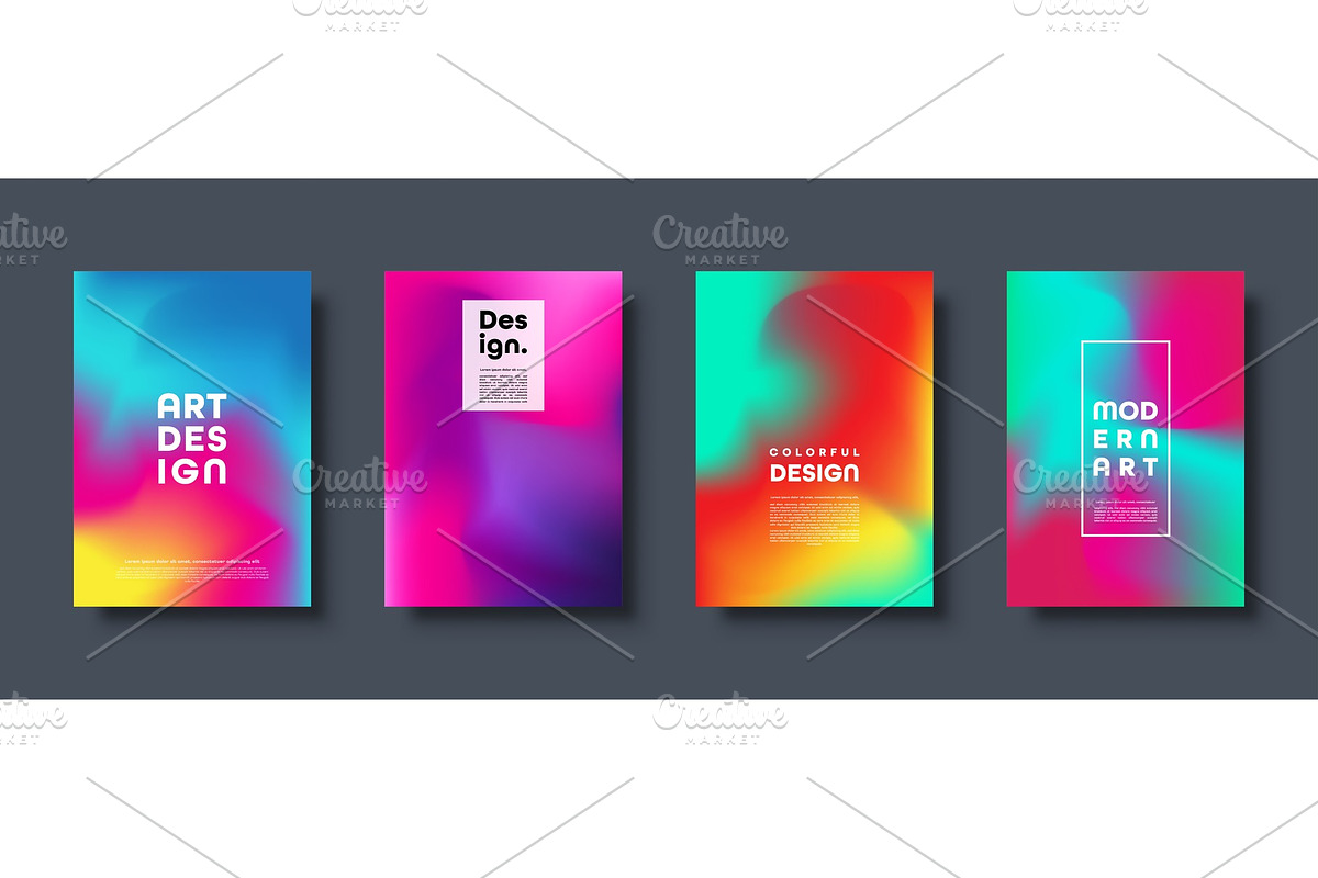 Colorful modern abstract background in Illustrations - product preview 8