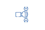 Business production line icon