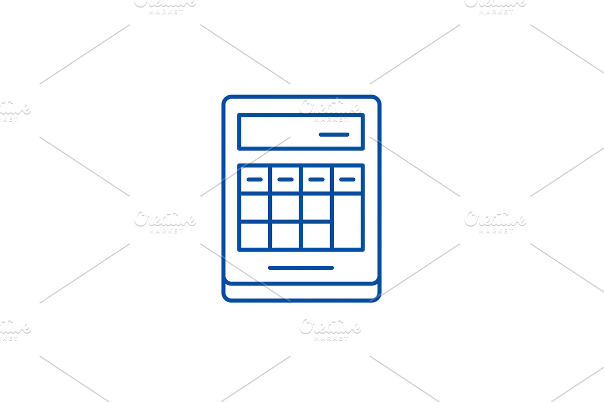 Calculation on the calculator line in Illustrations - product preview 8