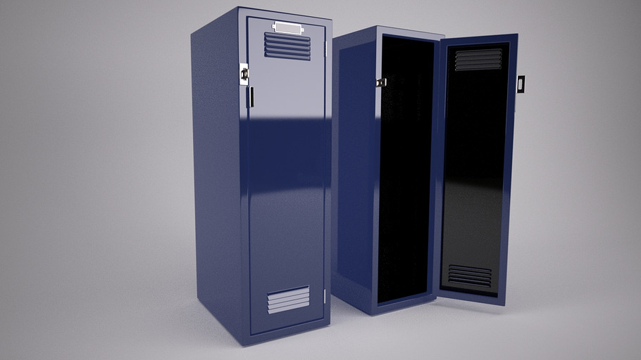 Sports / Gym / School Locker in Objects - product preview 2