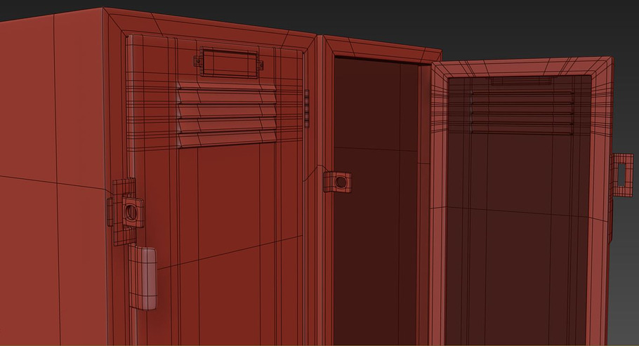 Sports / Gym / School Locker in Objects - product preview 4