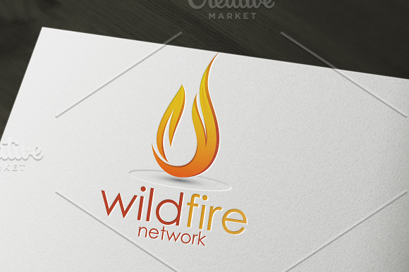 Wildfire Energetic Logo in Logo Templates - product preview 1