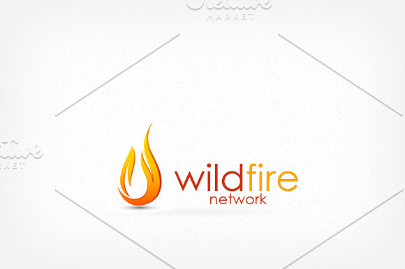 Wildfire Energetic Logo in Logo Templates - product preview 2