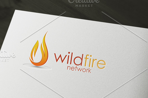 Wildfire Energetic Logo in Logo Templates - product preview 3