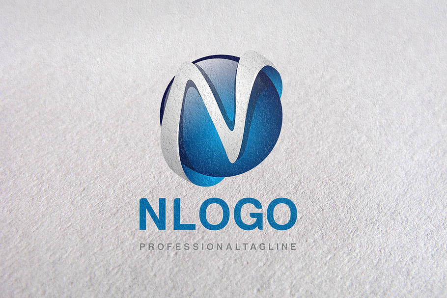 N Letter, Letter N, N logo, logo N in Logo Templates - product preview 8