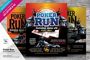 Poker Run Flyer Templates