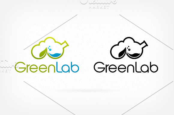 Healthy Laboratory Logo in Logo Templates - product preview 2