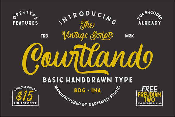 Courtland Handdrawn