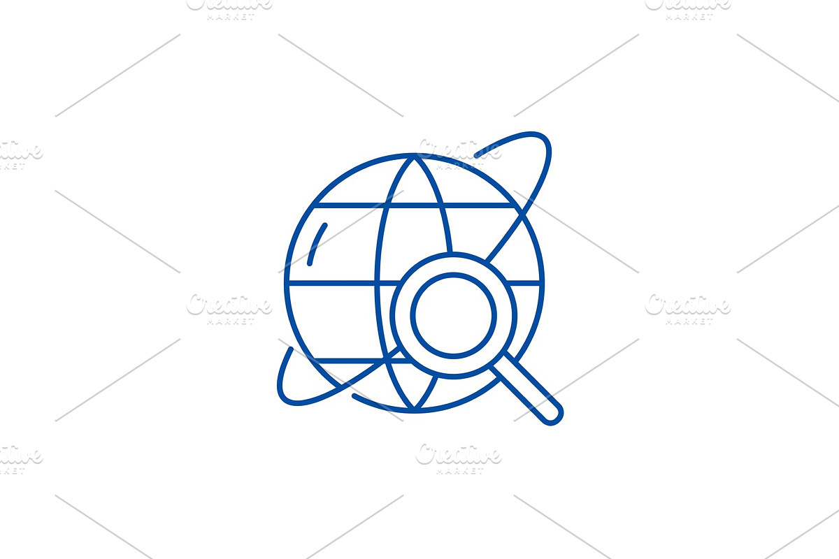 Study line icon concept. Study flat in Illustrations - product preview 8