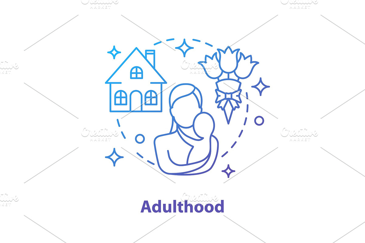Motherhood concept icon in Icons - product preview 8