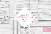 White Watercolor textures