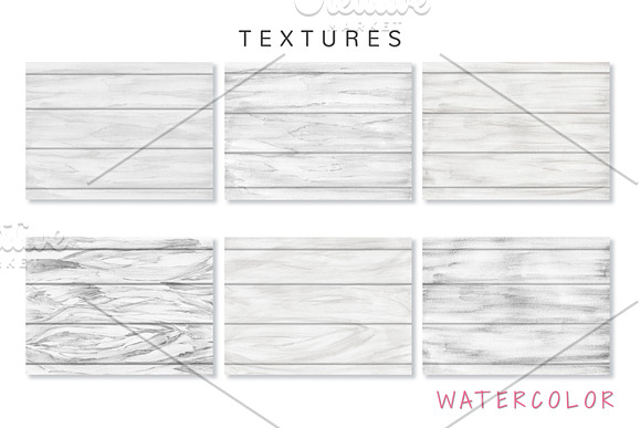 White Watercolor textures in Textures - product preview 3
