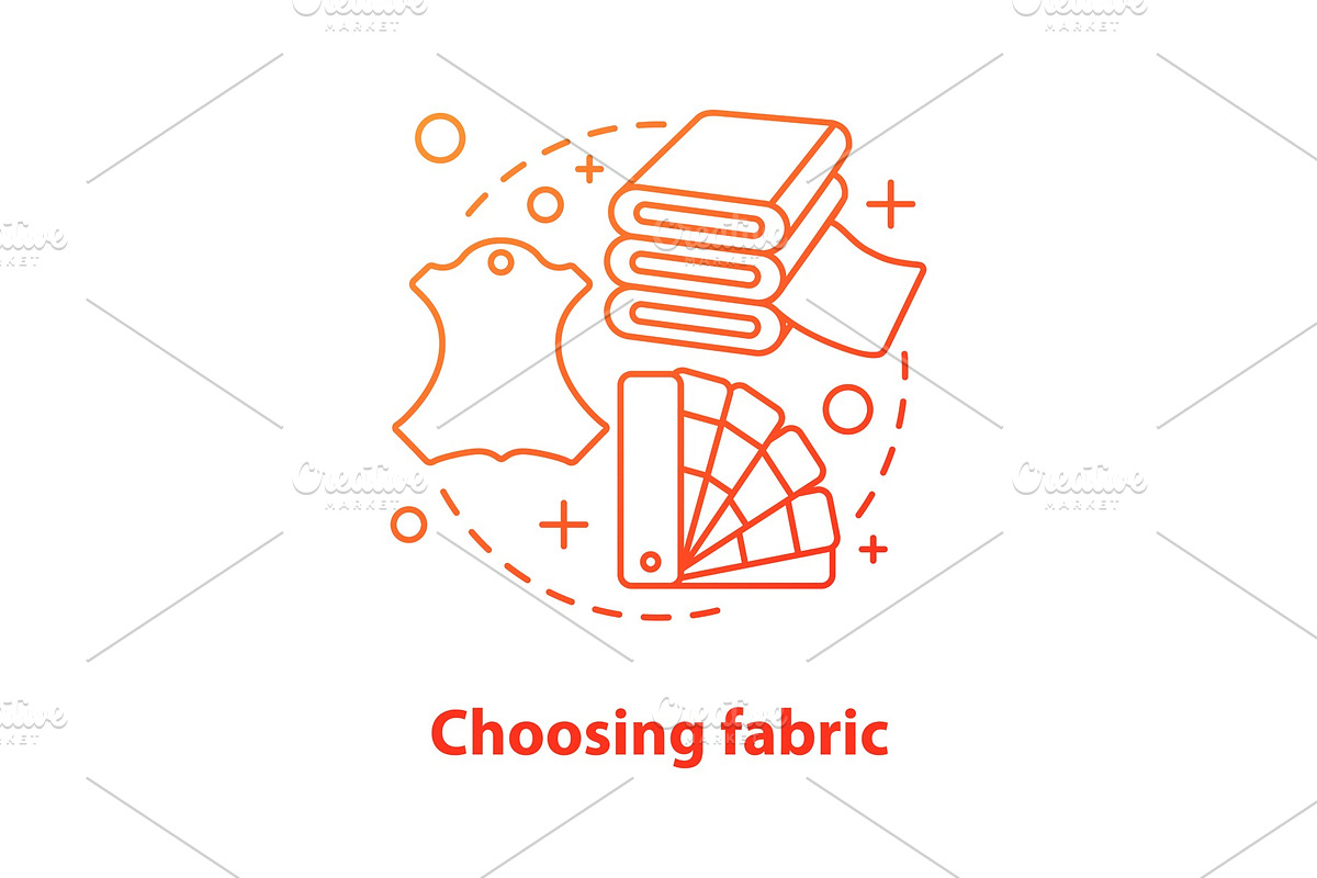 Choosing fabric concept icon in Icons - product preview 8