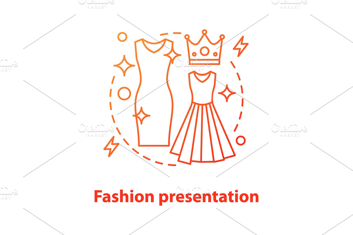 Fashion presentation concept icon in Icons - product preview 8