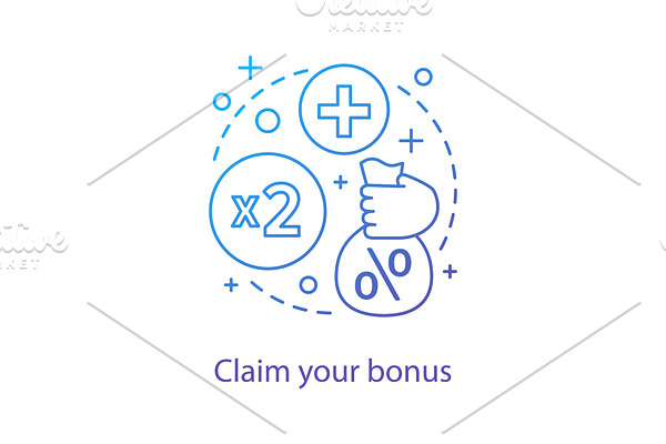 Bonus offers concept icon