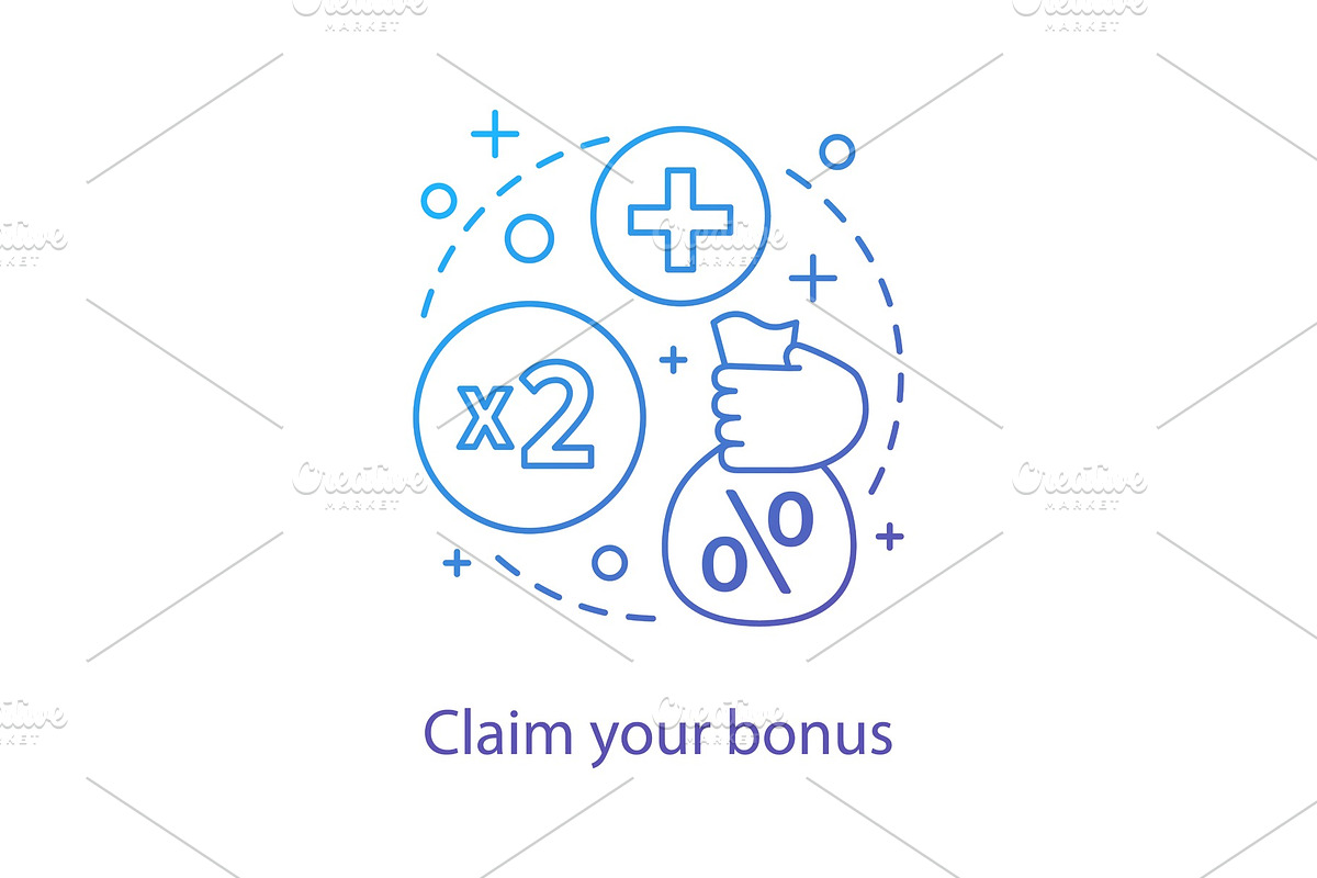 Bonus offers concept icon in Icons - product preview 8