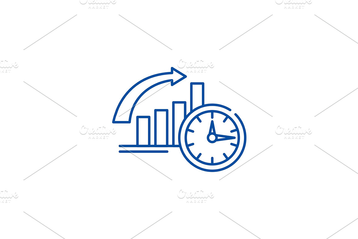 To be on time line icon concept. To in Objects - product preview 8