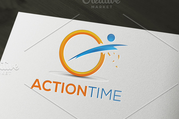 Athletic Action Logo in Logo Templates - product preview 1