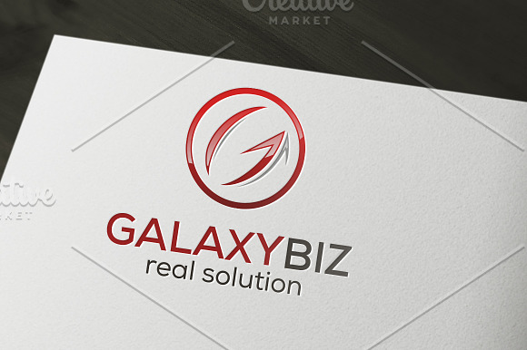 Galaxy Solution Logo in Logo Templates - product preview 1