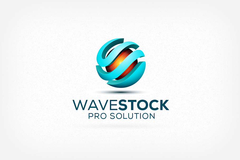Wave Tech Logo in Logo Templates - product preview 8